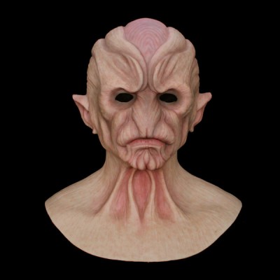 (ALIEN-1) crossdress masquerade fancydress cosplay realistic face silicone male full head alien mask for Halloween fetish wear